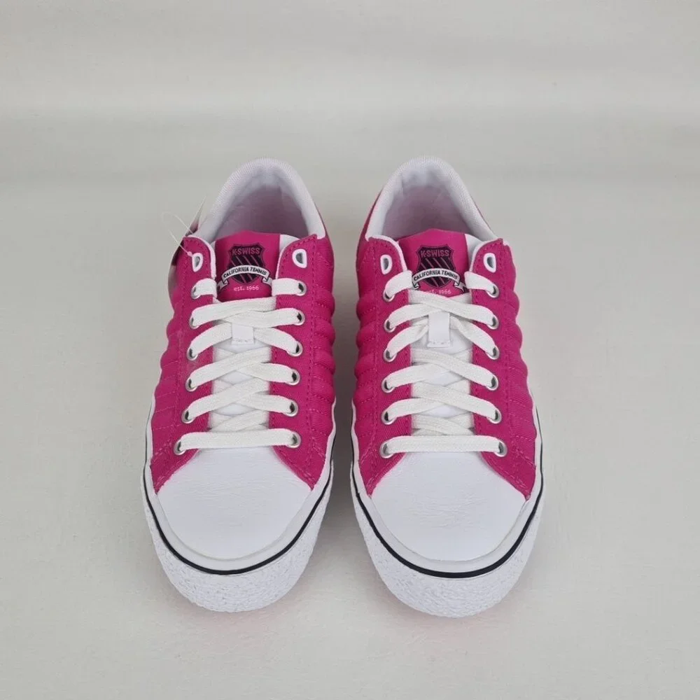 K-Swiss Adcourt CVS-L VNZ Training Sport Fuchsis Womens Shoes - Picture 4 of 8